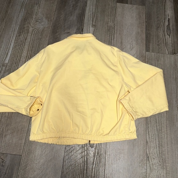 Vintage LL Bean made in USA mellow yellow casual golf jacket XLT - Picture 6 of 6